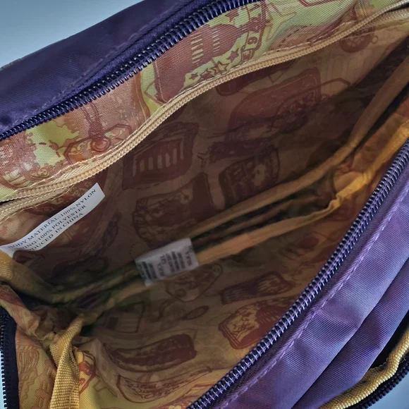 Samantha Brown Messenger Crossbody Bag Purple NEW Travel Bag - Picture 6 of 7